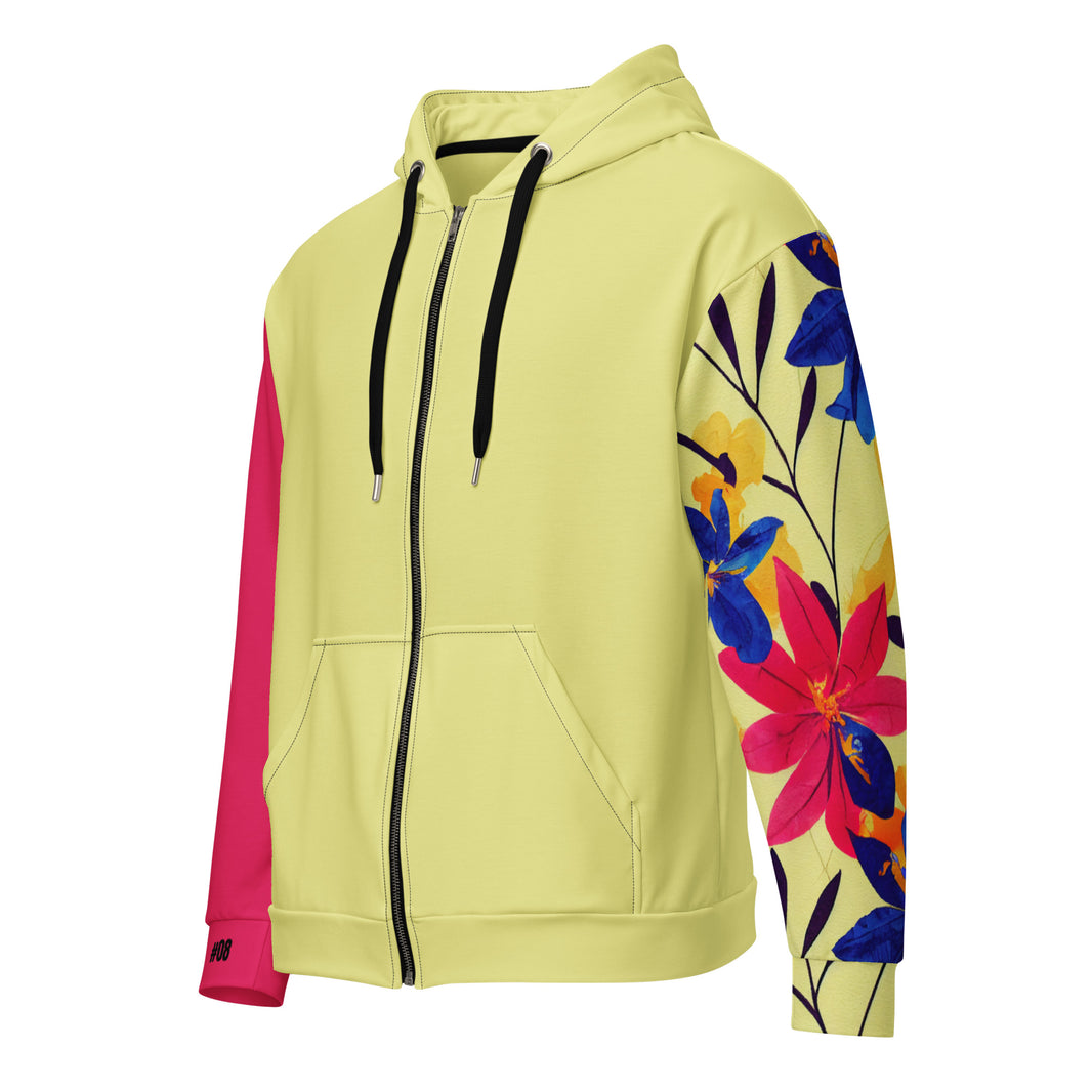 Dear Human Behind Me™ zip hoodie Message #08 embrace change front view
