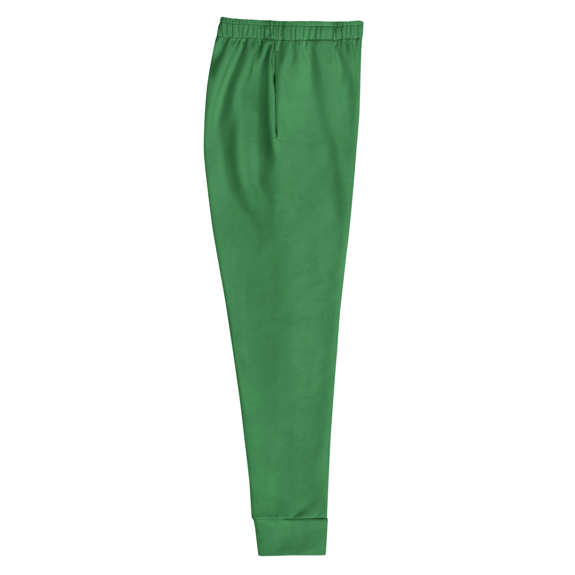 "Bold Frequency" tribal joggers with green colorblock, women’s bold activewear right view