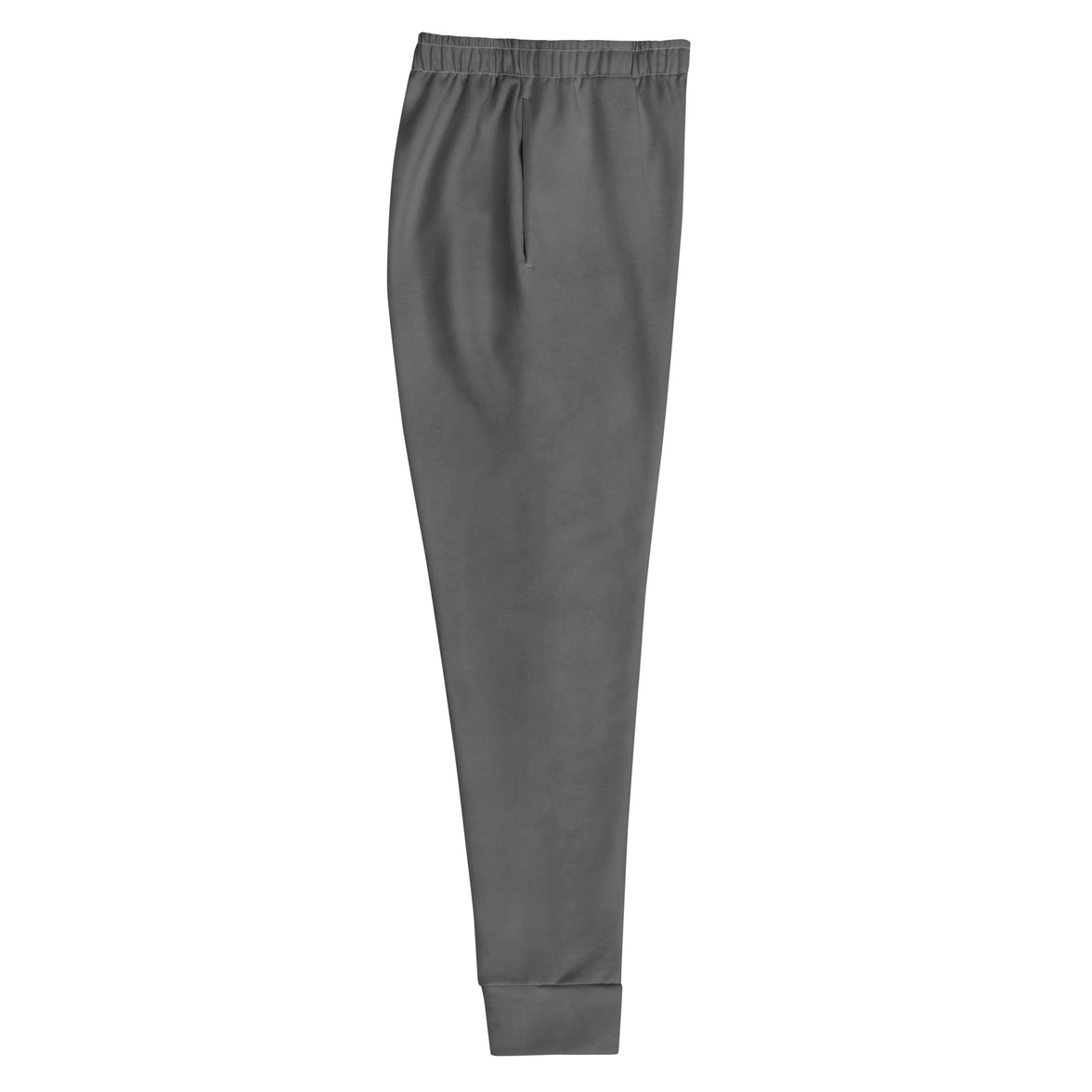 "Worth the Search" statement joggers with grey colorblock, women’s bold activewear right view