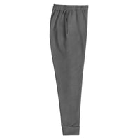 "Worth the Search" statement joggers with grey colorblock, women’s bold activewear right view