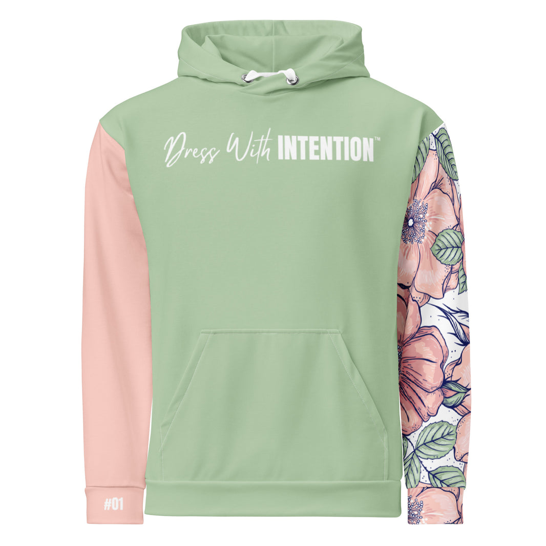 Dear Human Behind Me™ hoodie Message #01 You Are Loved front view