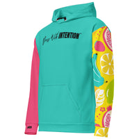 Dear Human Behind Me™ hoodie Message #09 Begin Again left side view