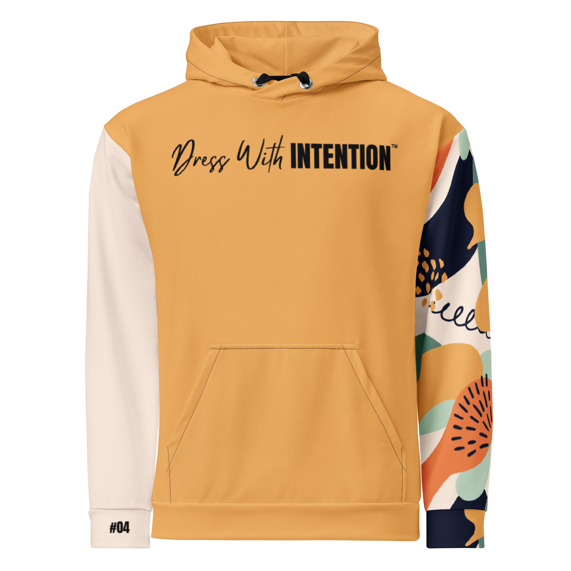 Dear Human Behind Me™ hoodie Message #04 You Are Strong front view
