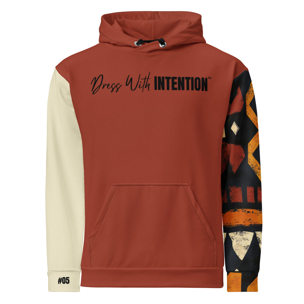 Dear Human Behind Me™ hoodie Message #05 Never Back Down front view