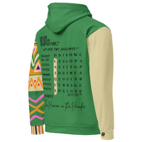 Dear Human Behind Me™ hoodie Message #10 Things You Are right view