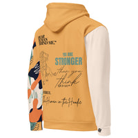 Dear Human Behind Me™ hoodie Message #04 You Are Strong right side view