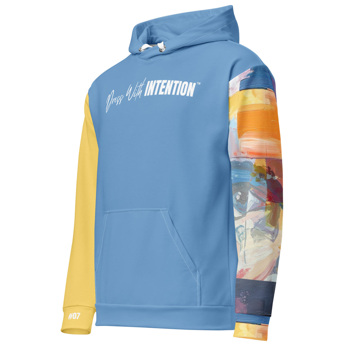 Dear Human Behind Me™ hoodie Message #07 You Have Purpose left view