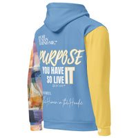 Dear Human Behind Me™ hoodie Message #07 You Have Purpose right view