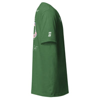 Dear Human Behind Me™ green shirt Message #01 you are loved right view