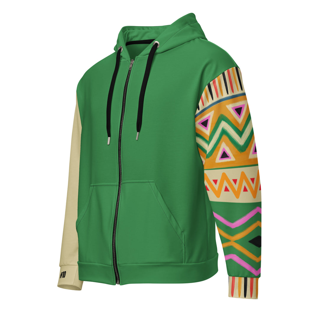Dear Human Behind Me™ zip hoodie Message #09 things you are front view